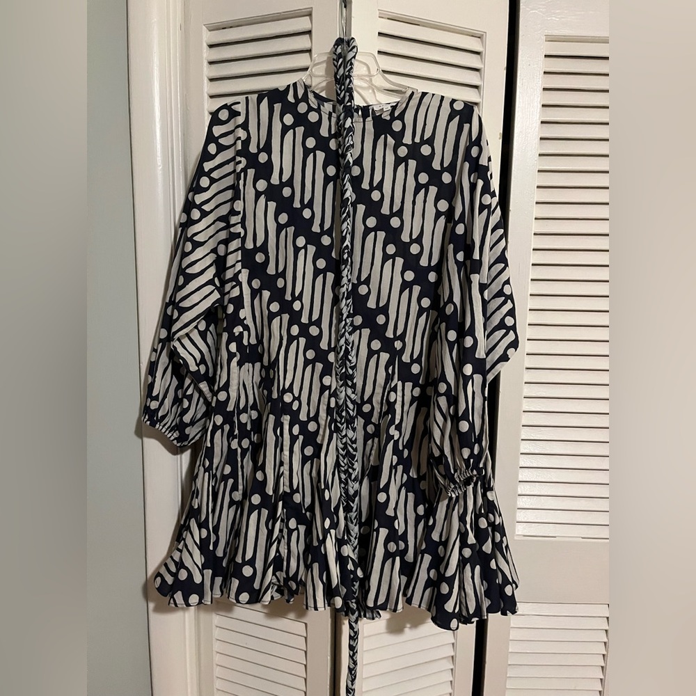 Rhode Ella dress in Navy